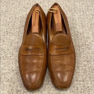 Saint Crispins Brown Penny Loafers Sz 9.5